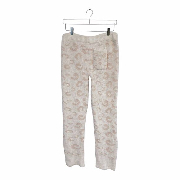 POL Cozy It Up Lounge Set Pink/White Animal Print NWT Sz L Tie Waist - Picture 9 of 9